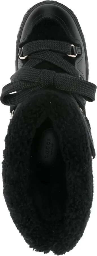 Faux-Shearling Ankle Boots - Image 4