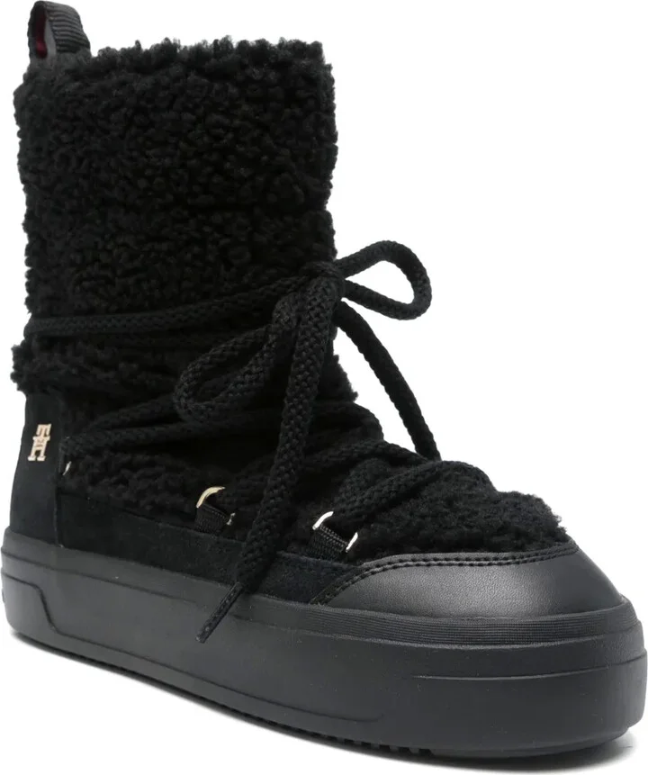 Faux-Shearling Ankle Boots - Image 2