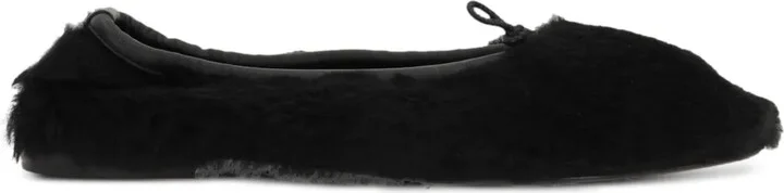 Faux-Shearling Balleria Shoes