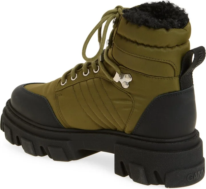 Faux Shearling Hiking Boot - Image 2