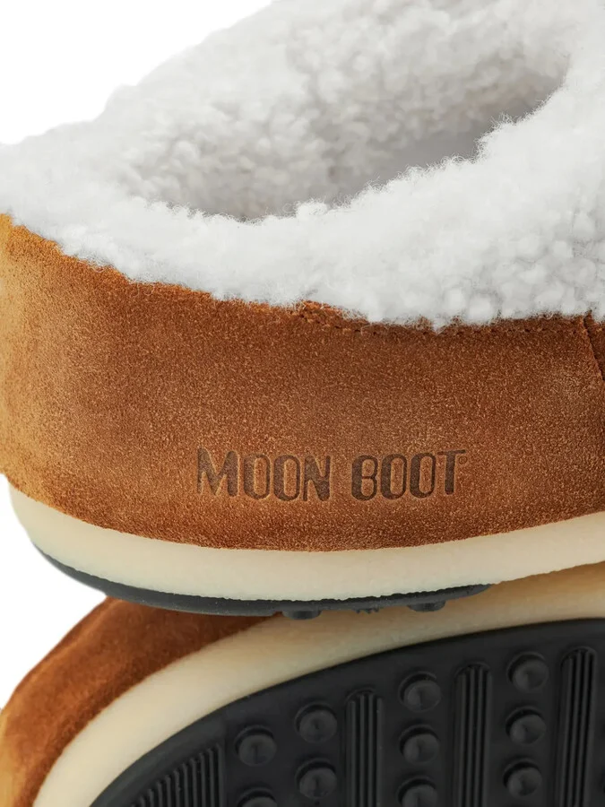 Faux-Shearling Lace-Up Mules - Image 2