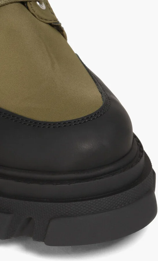 Faux shearling-lined shell hiking boots - Image 4