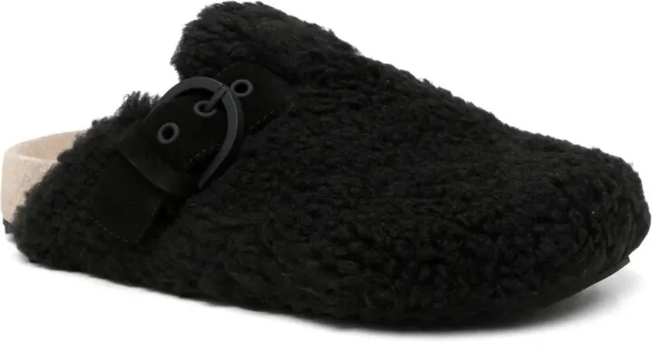 Faux-Shearling Slippers - Image 2