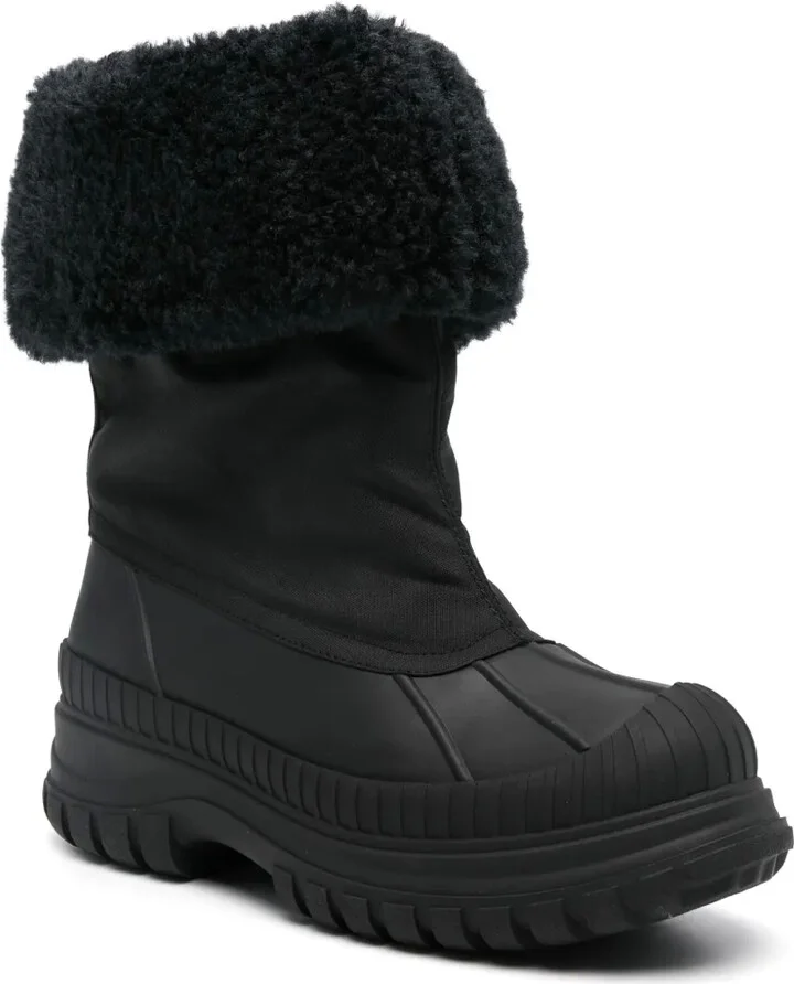 Faux-Shearling-Trim Boots - Image 2