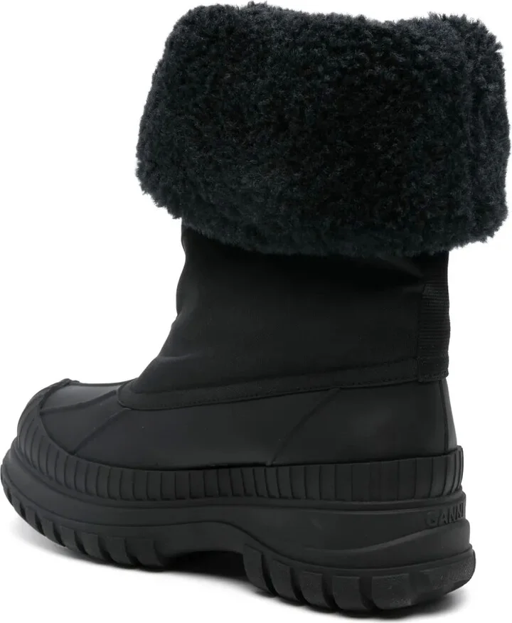 Faux-Shearling-Trim Boots - Image 3