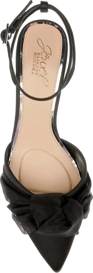 Favor Ankle Strap Pointed Toe Kitten Heel Pump - Image 5