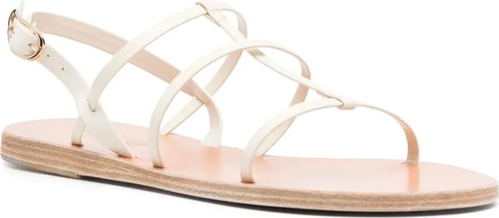 Fay flat leather sandals - Image 2