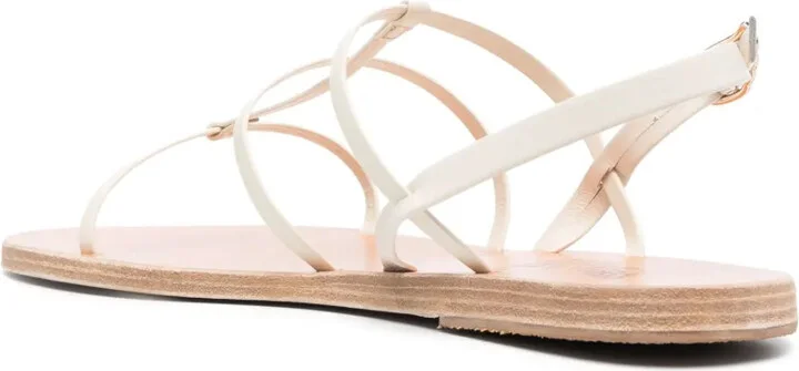 Fay flat leather sandals - Image 3