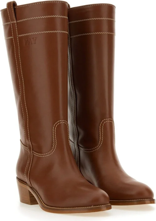 Fay Leather Boot - Image 2