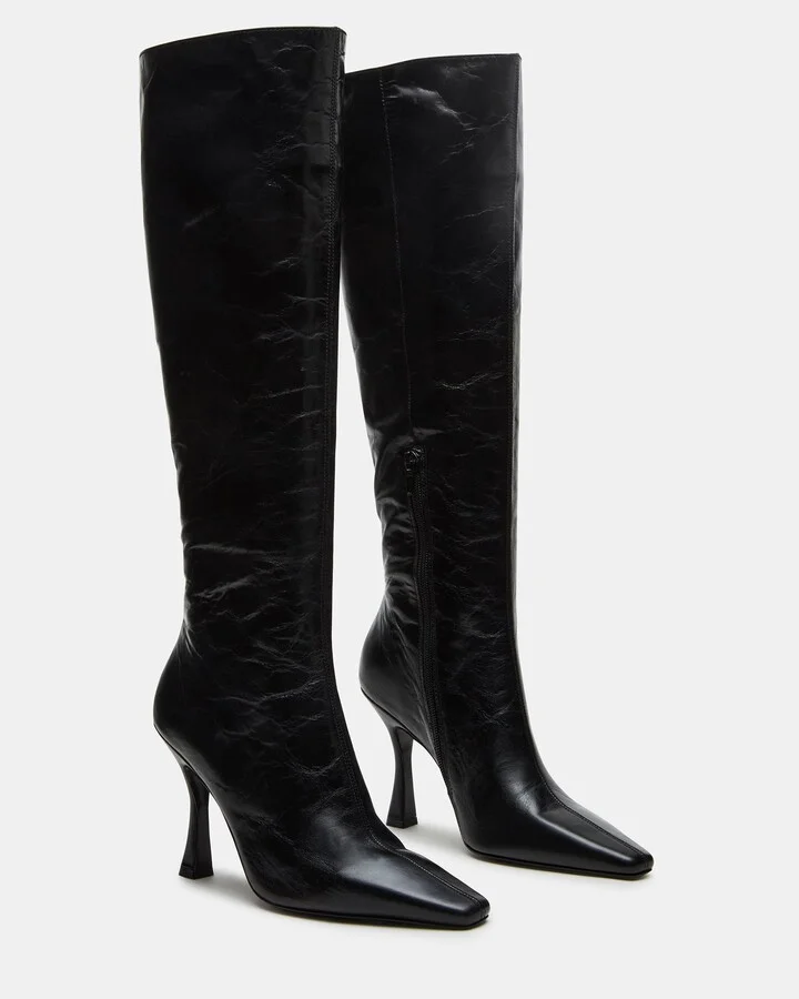 Faye Black Leather - Image 3