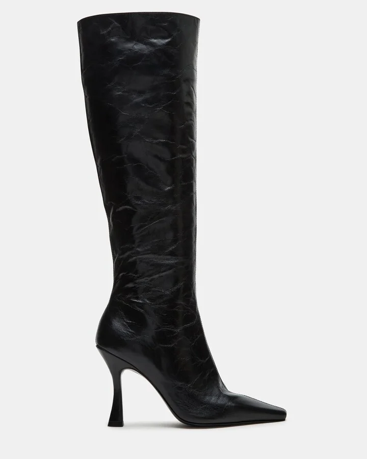 Faye Black Leather