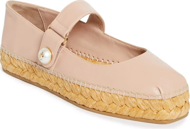 Fayence Espadrille Mary Jane Flat