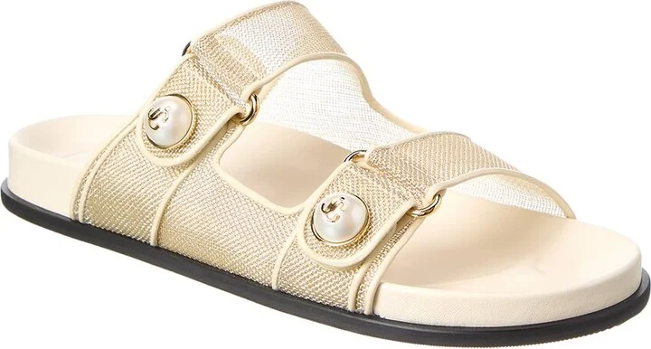 Fayence Mesh & Leather Sandal