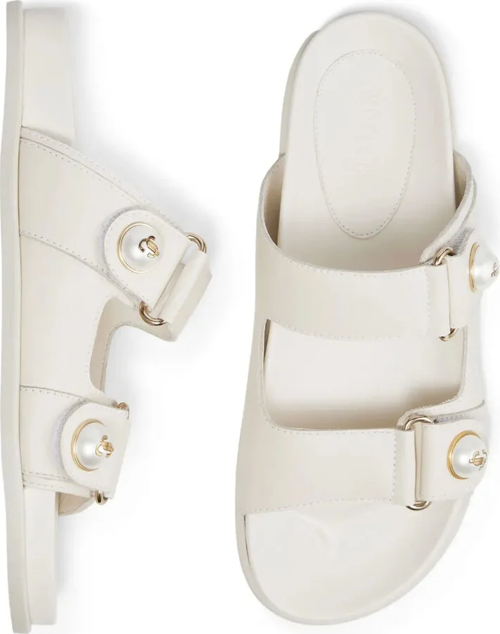 Fayence pearl-embellished sandals - Image 4