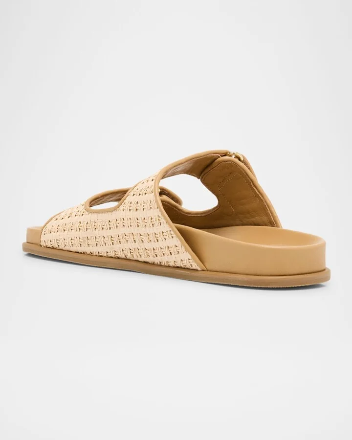 Fayence Raffia Sandals - Image 4