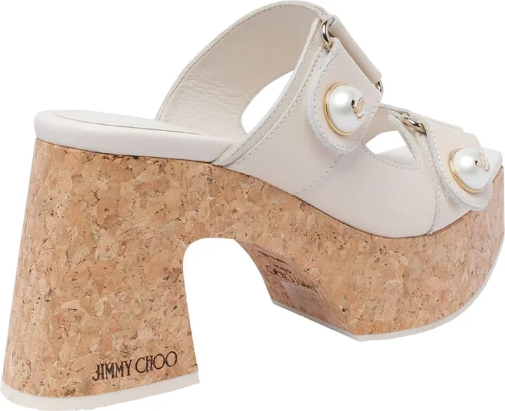Fayence Wedge Sandals - Image 3