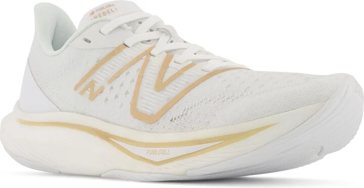 White/ Gold Metallic