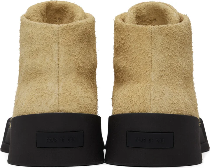 Fear of God Beige Hiker Sneakers - Image 2