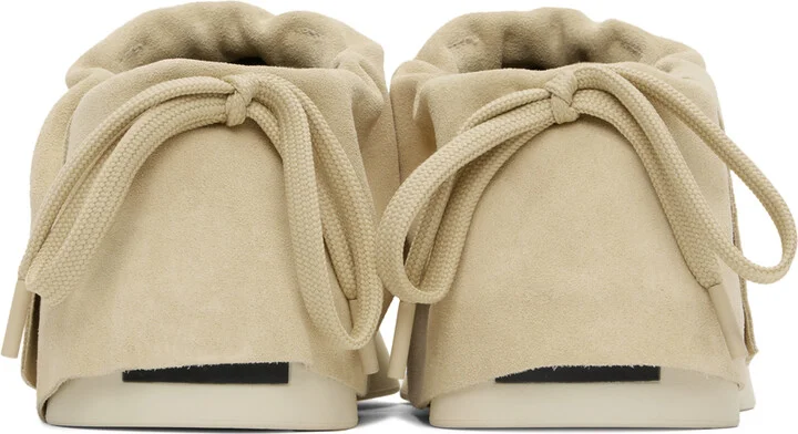 Fear of God Beige Moc Low Sneakers - Image 2