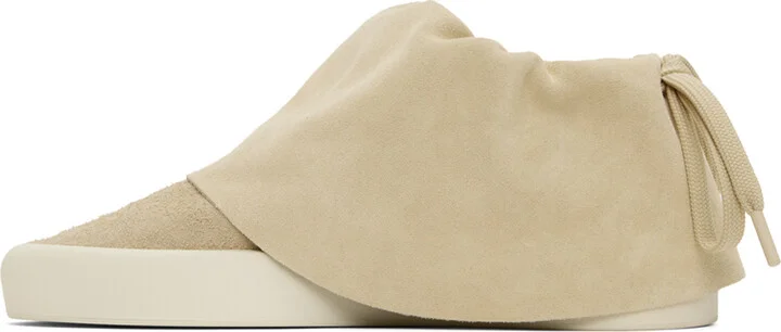 Fear of God Beige Moc Low Sneakers - Image 3