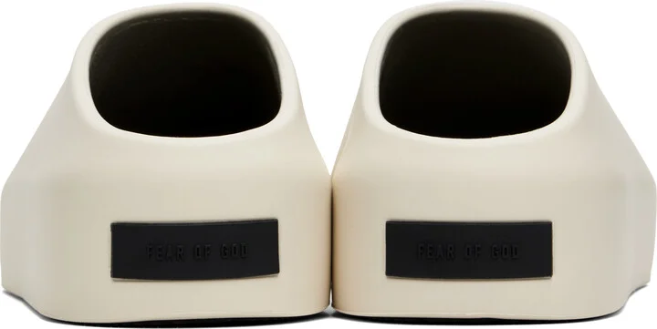 Fear of God Beige 'The California' Mules - Image 2