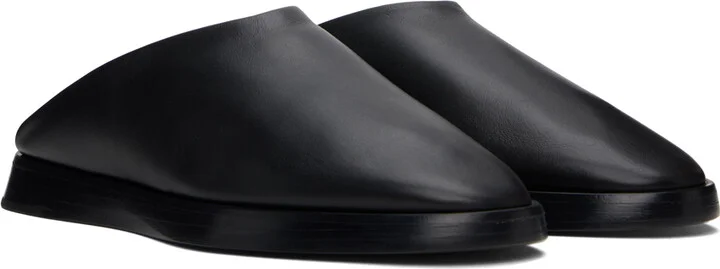 Fear of God Black Backless Mules - Image 4