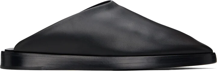 Fear of God Black Backless Mules