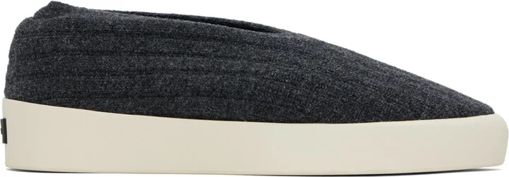 Fear of God Black Moc Knit Low Sneakers