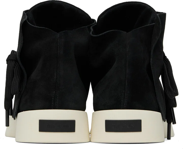 Fear of God Black Moc Mid Sneakers - Image 2