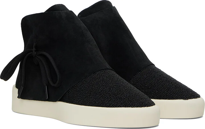 Fear of God Black Moc Mid Sneakers - Image 4