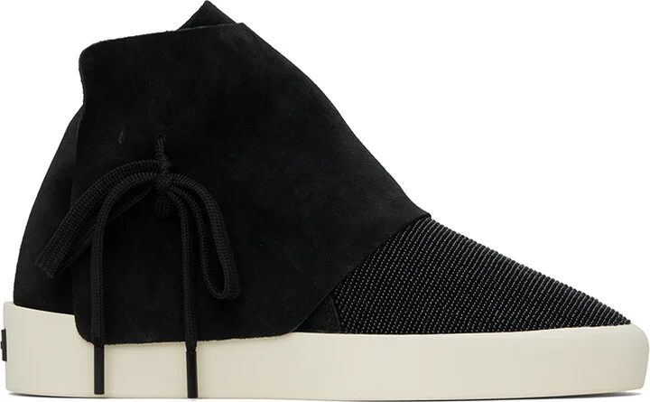 Fear of God Black Moc Mid Sneakers