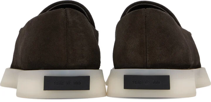 Fear of God Brown Suede Loafers - Image 2