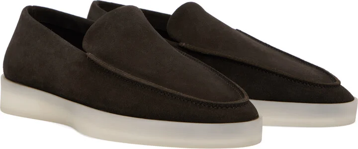 Fear of God Brown Suede Loafers - Image 4