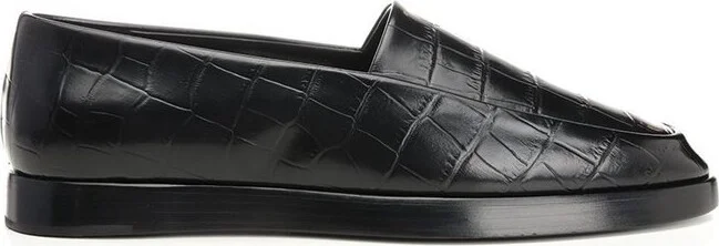 Fear of God Embossed Almond-Toe Loafers