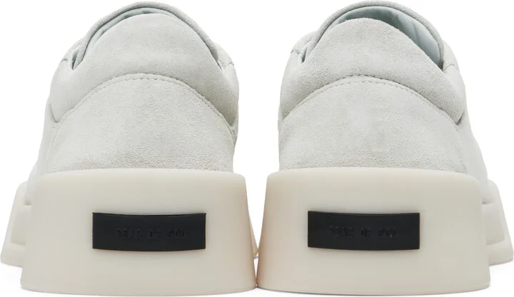 Fear of God Gray Aerobic Lo Sneakers - Image 2