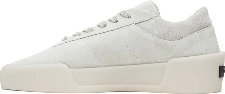 Fear of God Gray Aerobic Lo Sneakers - Image 3