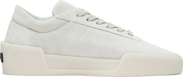 Fear of God Gray Aerobic Lo Sneakers