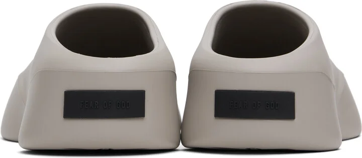 Fear of God Gray Eva Mules - Image 2