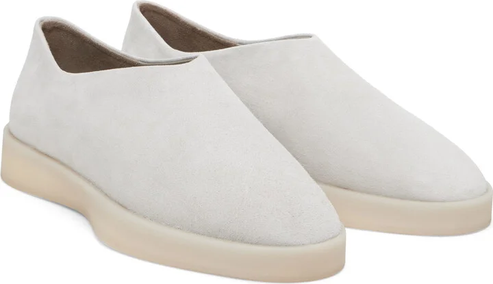 Fear of God Gray Suede Mules - Image 4