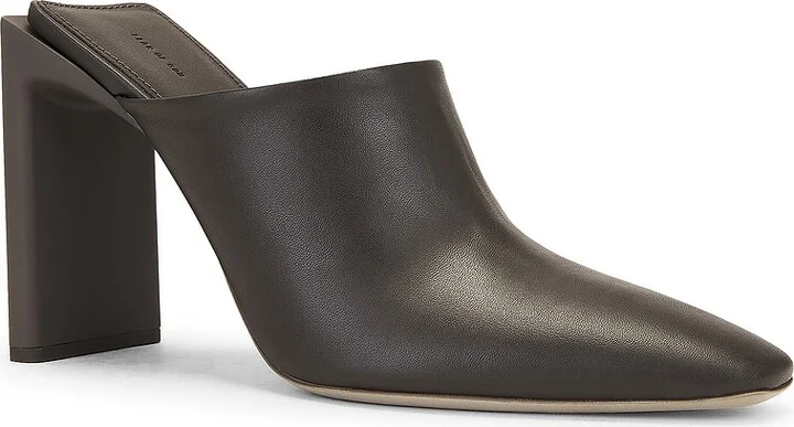 Fear of God High Mule Pump in Chocolate - Image 2