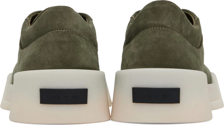 Fear of God Khaki Aerobic Low Sneakers - Image 2