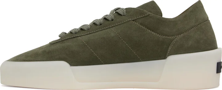 Fear of God Khaki Aerobic Low Sneakers - Image 3