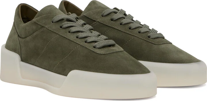 Fear of God Khaki Aerobic Low Sneakers - Image 4