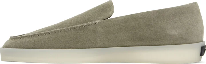 Fear of God Khaki Suede Loafers - Image 3