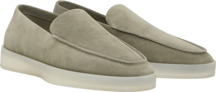 Fear of God Khaki Suede Loafers - Image 4
