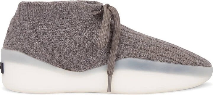 Fear of God Knit Runner Sneaker in Grey