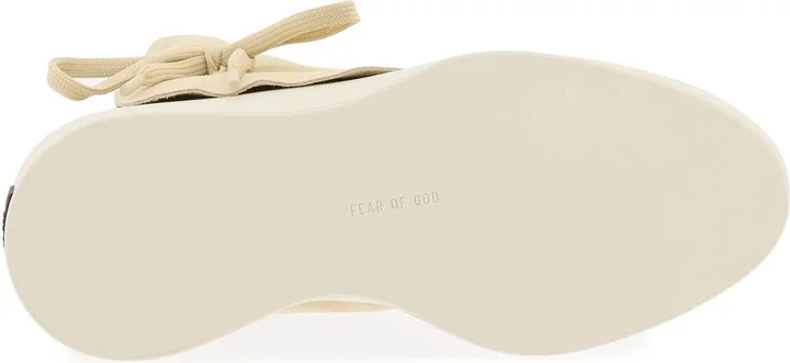 FEAR OF GOD mid-top suede and bead sneakers. - Image 5