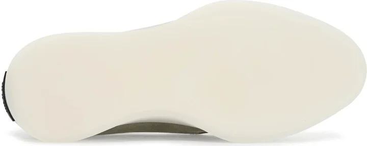 FEAR OF GOD minimalist suede loafer in sage green with rubber sole - Image 5
