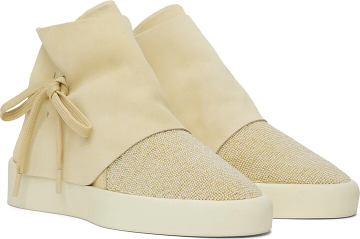 Fear of God Off-White Moc Mid Sneakers - Image 4