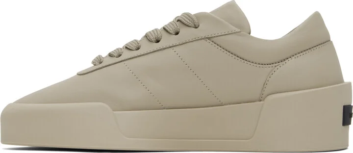 Fear of God Taupe Aerobic Low Sneakers - Image 3